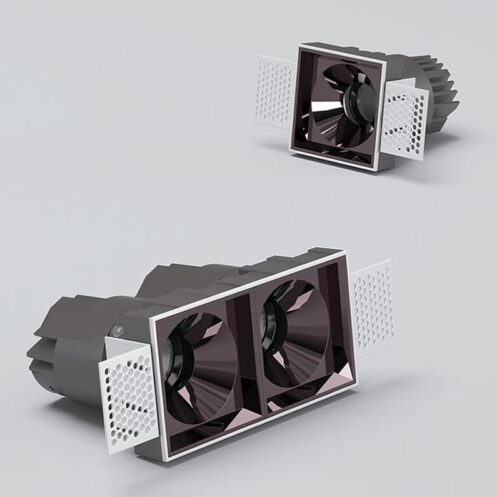 Recessed Double Spotlight - Image 2