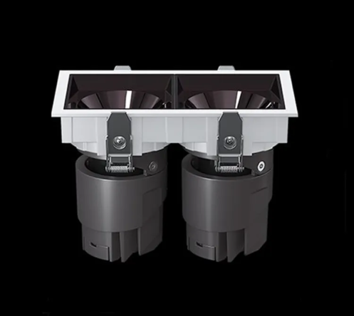 Recessed Double Spotlight