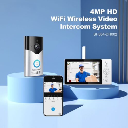 Wireless Video Intercom System-SH054-DH002