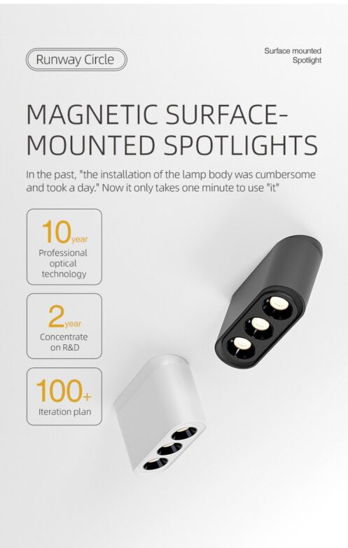 Surface Magnetic Adjustable Light - Image 2