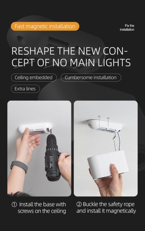 Surface Magnetic Adjustable Light - Image 13