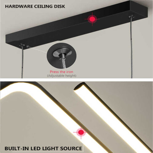 LED Pendant Light- 3 Color Changeable - Image 3