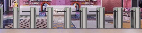 Bridge Tripod Turnstile- ZT810A - Image 2