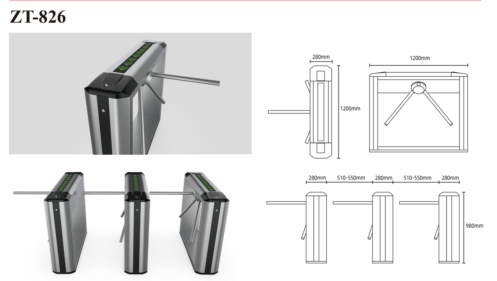 Tripod Turnstile- ZT826