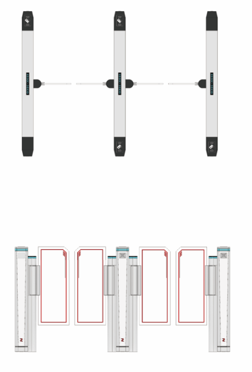 Speed Lane Turnstile ZT-923A - Image 4