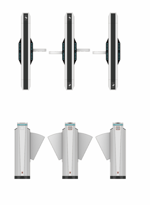 Flap Turnstile ZT-941C - Image 2
