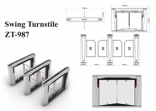 Swing Turnstile ZT-987
