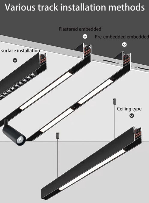 M20 Magnetic Track Light 48V