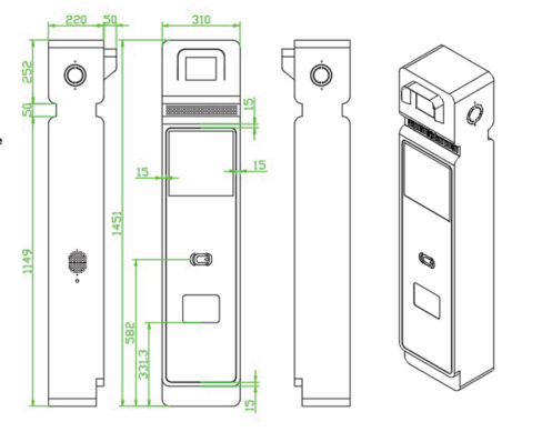 New License Plate Recognition Parking Lot System - Image 2