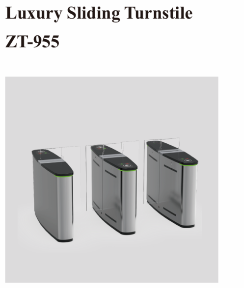 Luxury Sliding Turnstile ZT-955