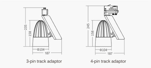 Aimer Series Track Light - Image 6