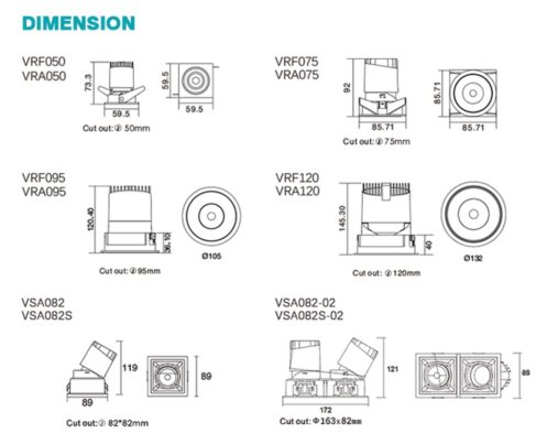 Villa Series Downlight Spotlight - Image 7