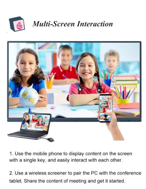 Touch Screen Interactive Whiteboard with Android & PC - Image 4