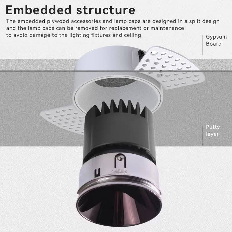 Antiglare Trimless LED Downlight