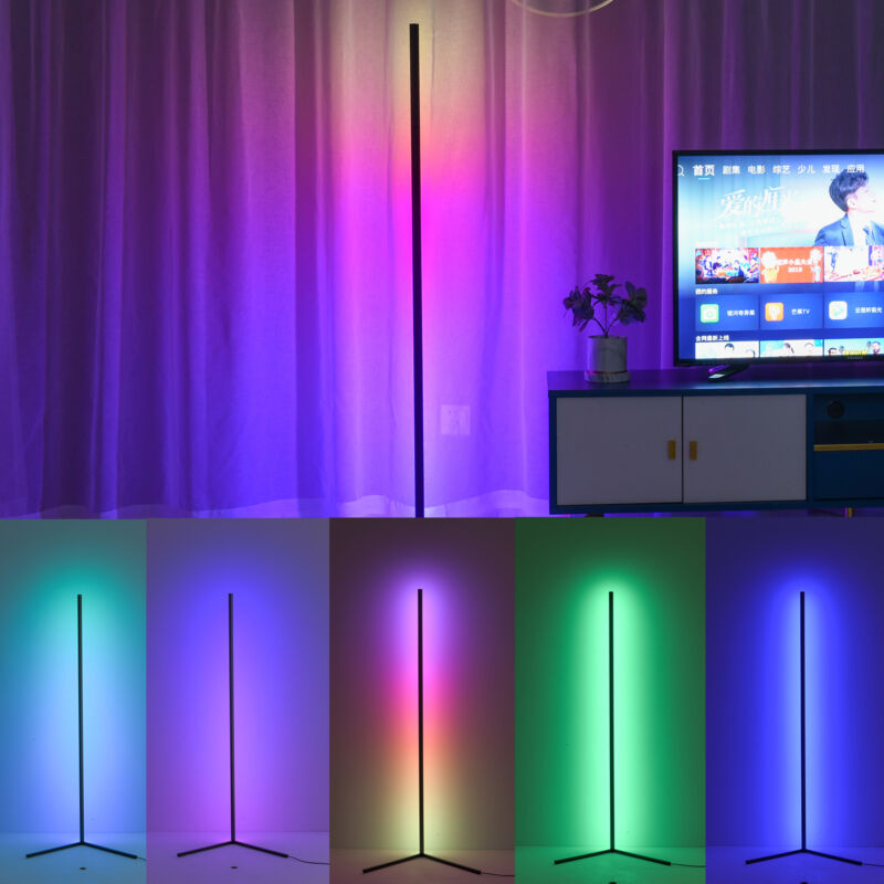 LED Corner Floor Ambient Lamp - Image 4