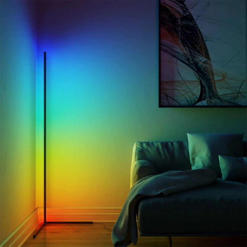 LED Corner Floor Ambient Lamp - Image 3